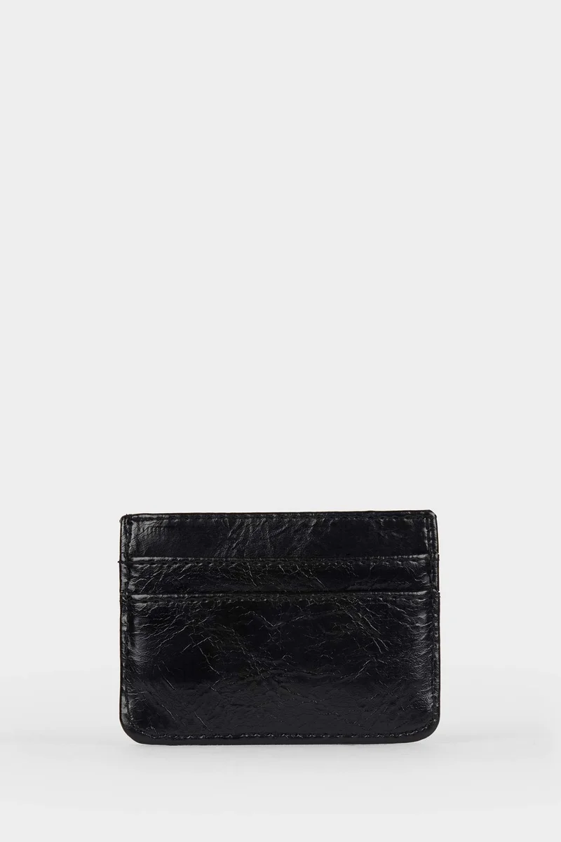 Defacto  Woman Faux Leather Business Card Wallet for Women | Best Price UAE