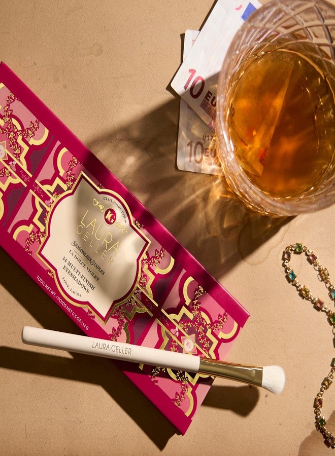 LAURA GELLER NEW YORK Seasonless Staples 14 Multi-Finish Eyeshadows - La Dolce Violet - Image 5