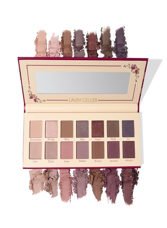 LAURA GELLER NEW YORK Seasonless Staples 14 Multi-Finish Eyeshadows - La Dolce Violet - Image 1
