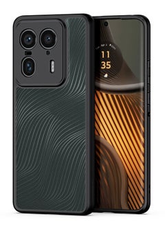 DUX DUCIS DUX DUCIS Aimo Cover for the Motorola Edge 50 Ultra/X50 Ultra mobile phone slim, transparent matte cover made of TPU, polycarbonate, polypropylene, silicone - black  - Image 1