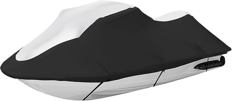 غطاء جت سكي لـ Yamaha WaveRunner SuperJet (4-Stroke) 2021 2022 2023 2024 2025 2026، غطاء PWC مقاوم للماء والغبار وأشعة الشمس لجميع الأحوال الجوية، غطاء تخزين للمركبات المائية الشخصية، أ - Image 1