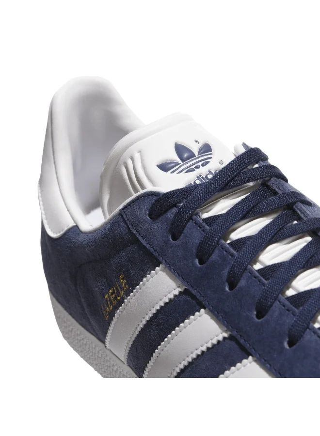 اديداس Adidas GAZELLE Blue CASUAL Trainers FOR MEN 13.5