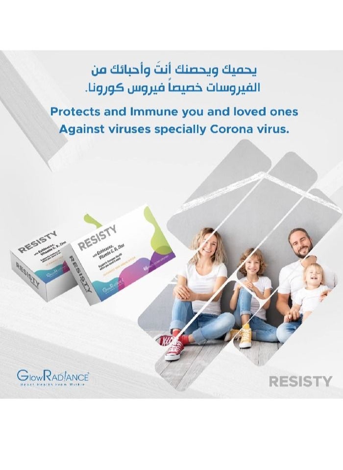 Glow Radiance - Glow Radiance Resisty 60 Tablets - Image 1