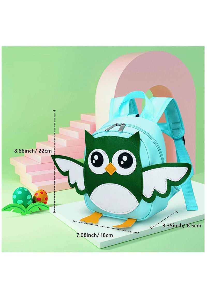 SYOSI Safety Backpack Harness With Adjustable Wrist Leash, Cute Owl-shaped Adorable and Attractive Children's Anti-lost Backpack  - Image 4