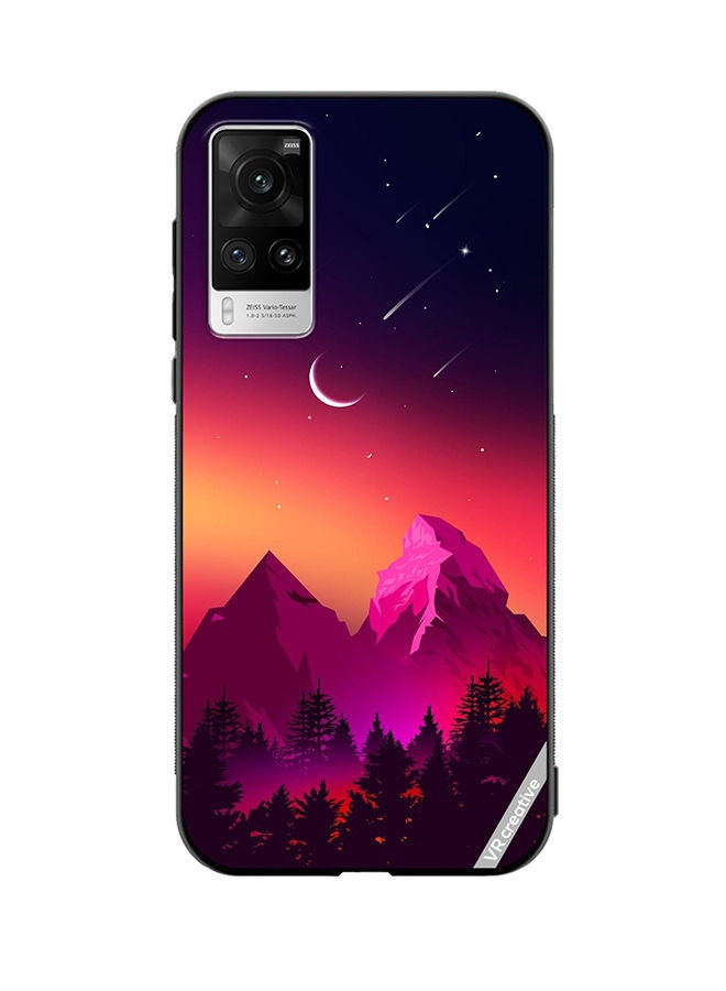 VR CREATIVE غطاء حماية لهاتف Vivo X60 Pro بتصميم متعدد الألوان - Image 1