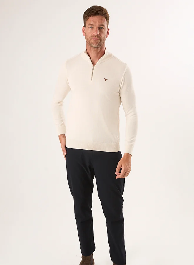 فيليكس هاردي كنزة صوفية بسحاب نصفي