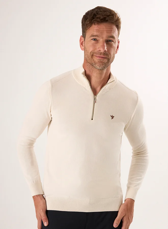 فيليكس هاردي كنزة صوفية بسحاب نصفي