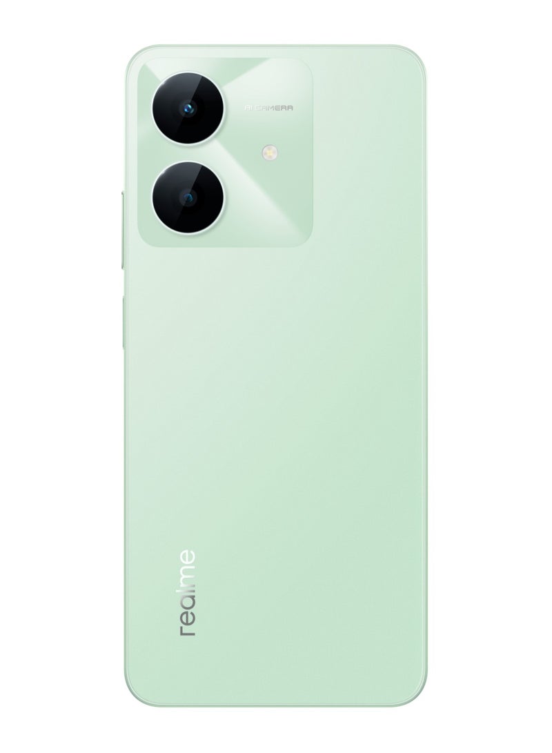 ريل مي نوت 60x 4G ثنائي الشريحة لون أخضر برّي 4GB RAM 128GB - النسخة المخصصة للشرق الأوسط - Image 2