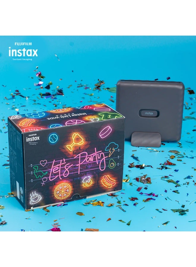 Instax Fujifilm Instax Link Wide Accessory Box Let's Party - Image 1