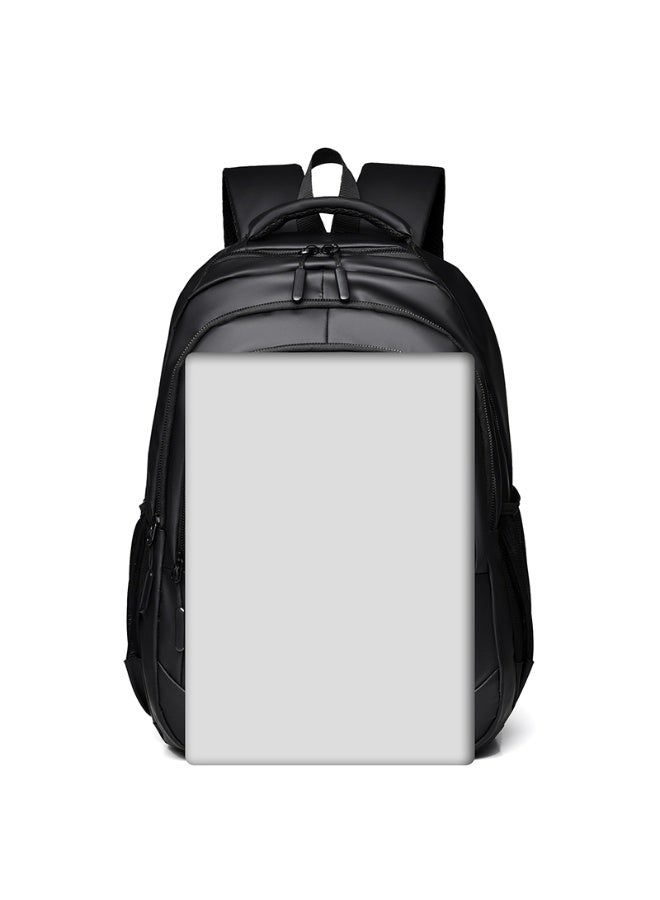 lebonaer Versatile Black Backpack for Travel Work and Outdoor Activities Lightweight 600g Laptop Backpack with Ergonomic Design Ample Space for Laptop Tablet Books Daily Essentials Metal Zippers Durable Buckles Craftsmanship Quality Organized Hassle Free Journeys Modern Traveler Essential Functional and Stylish Bag Comfortable Carry Durable Construction Casual Trip Backpack Outdoor Adventure Gear Work Commute Bag Spacious Main Compartment Lightweight Build Easy Carry All Day Use Travel Essential Business Trip Backpack College Student Backpack Daypack for Men and Women Urban Exploration Bag Durable Material Quality Zippers Secure Closure Weather Resistant Multi Purpose Bag Office Work Suitable Weekend Getaway Backpack Minimalist Design Trendy Black Color Reliable Hardware Comfortable Straps Weight Distribution Even Weight Distribution Heavy Load Capacity Book Bag Alternative Tech Gadget Storage Padded Laptop Sleeve Tablet Pocket Organizational Pockets Easy Access Essentials Quick Grab Pocket Str - Image 3