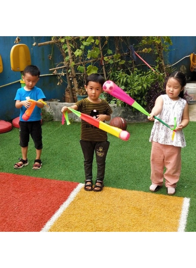 Kindergarten Flow Planet Sandbag Sensor System Training Equipment Ribbon Wind Resistance Ball Children's Outdoor Throwing Throw Ball Toy-Specification:Rainbow Style Meteor Ball (large Size)  - Image 3