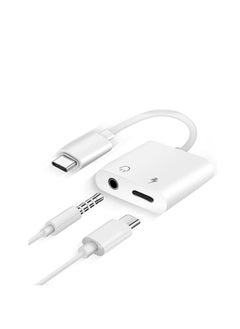 Generic USB C to 3.5mm Headphone and Charger Adapter,Usb C Headphones Adapter Aux to Usb C Compatible with MacBook Pro, Ipad Pro, Huawei Mate 30 PRO,Samsung S10+ OnePlus 7 Pro Pixel 4 XL.  - Image 1