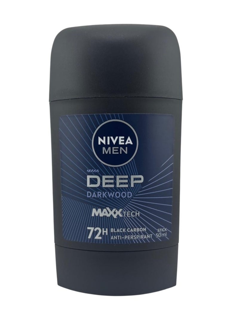 نيفيا مزيل عرق نيفيا للرجال برائحة الخشب الداكن العميق 50 مل - Image 1