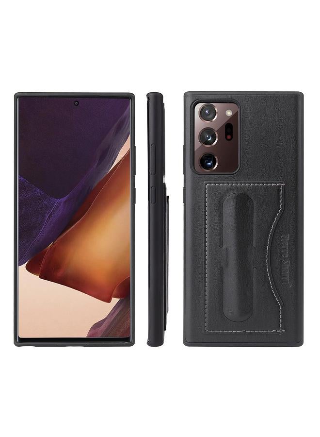 S-TOP Case For Samsung Galaxy Note20 Ultra Fierre Shann Full Coverage Protective Leather Case with Holder & Card Slot - Image 1