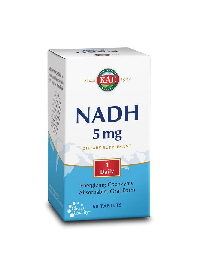 KAL NADH 5mg 60ct (60 Tablets, 60 Serv) - Image 1