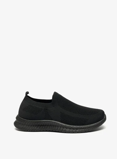 شو اكسبرس Mens Oaklan By Shoexpress Textured Slip On Sports Shoes By Shoexpress