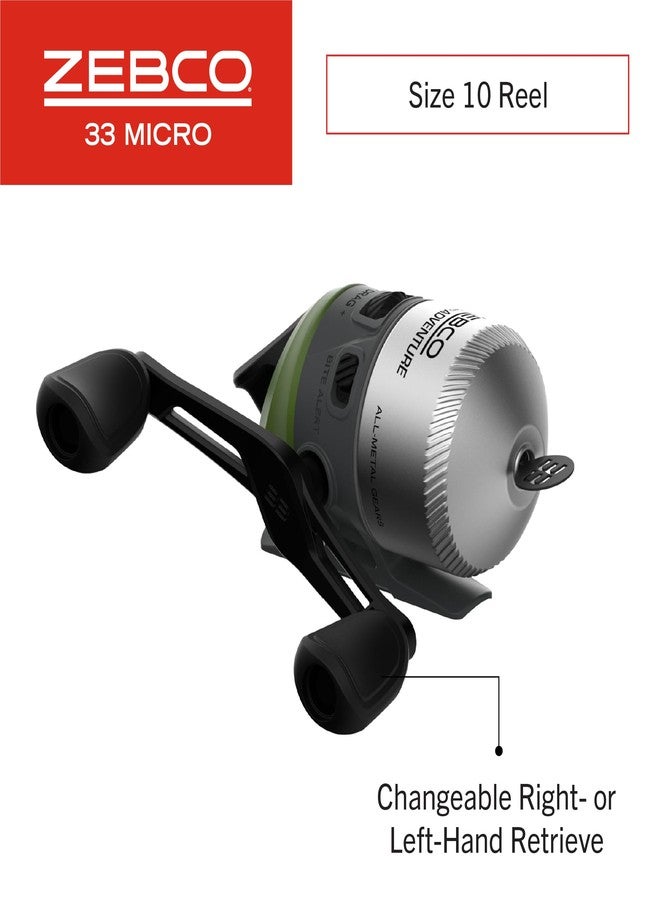 Zebco 33 Micro 36" Telescopic Spincast Adventure Combo - Image 3
