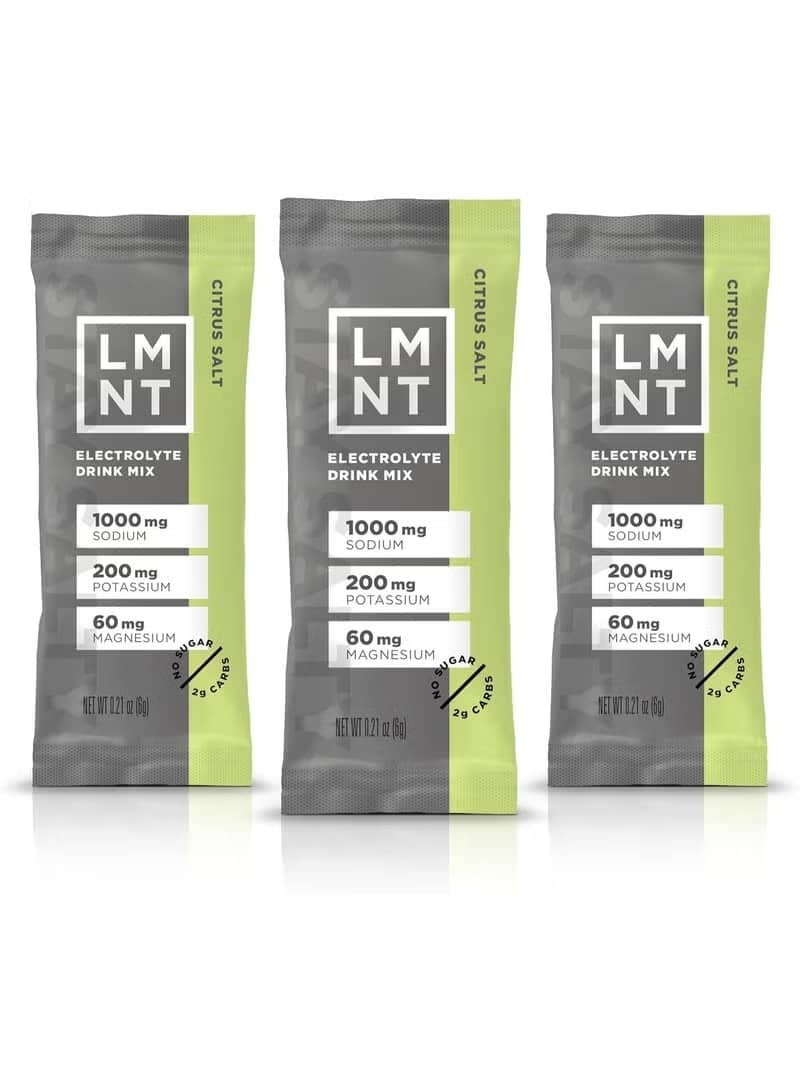 LMNT Zero Sugar Electrolyte Drink - Citrus Salt - 30 Count - Image 1