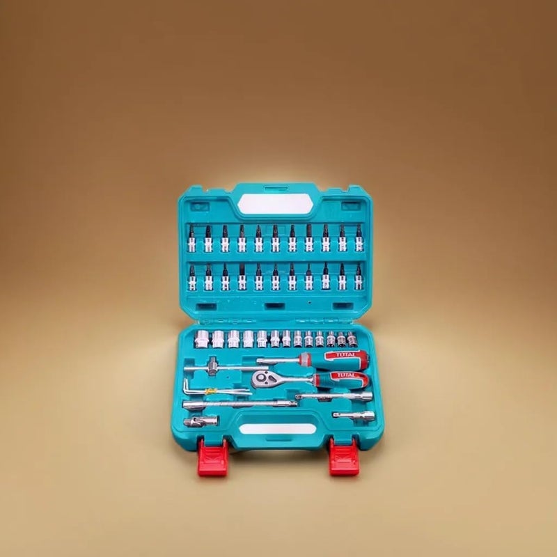 Total 46-Piece 1/4-Inch Socket Set - Image 4