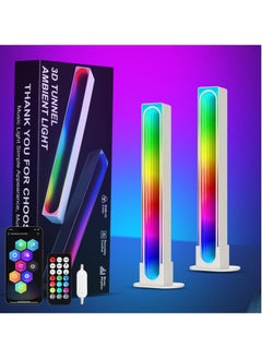 Excefore LED Gaming Light Bar(2PCS), Ambient Lighting for TV and Gaming, TV Backlight Gaming Lamp with APP Control/DIY/Timing/Music Sync, Smart RGB Flow Light Bar for TV, PC, Gaming, Car, Desk, Room  - Image 1