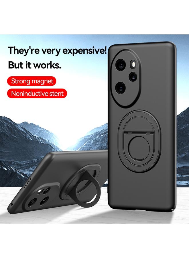 اس-توب جراب لهاتف Honor 100 Pro مع حامل Magsafe مخفي قابل للطي وغطاء كامل ومضاد للصدمات - Image 2