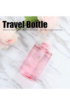 Oasisgalore 3 Pack 100ml Pump Bottle Dispenser,  Plastic Lotion Dispenser Bathroom Kitchen Travel, Pink.  - Image 2