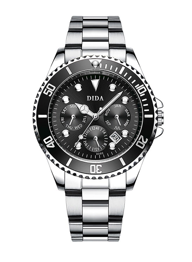 DIDA Men's Alloy Waterproof Fashion Wrist Watch 8080 -40mm - Image 1