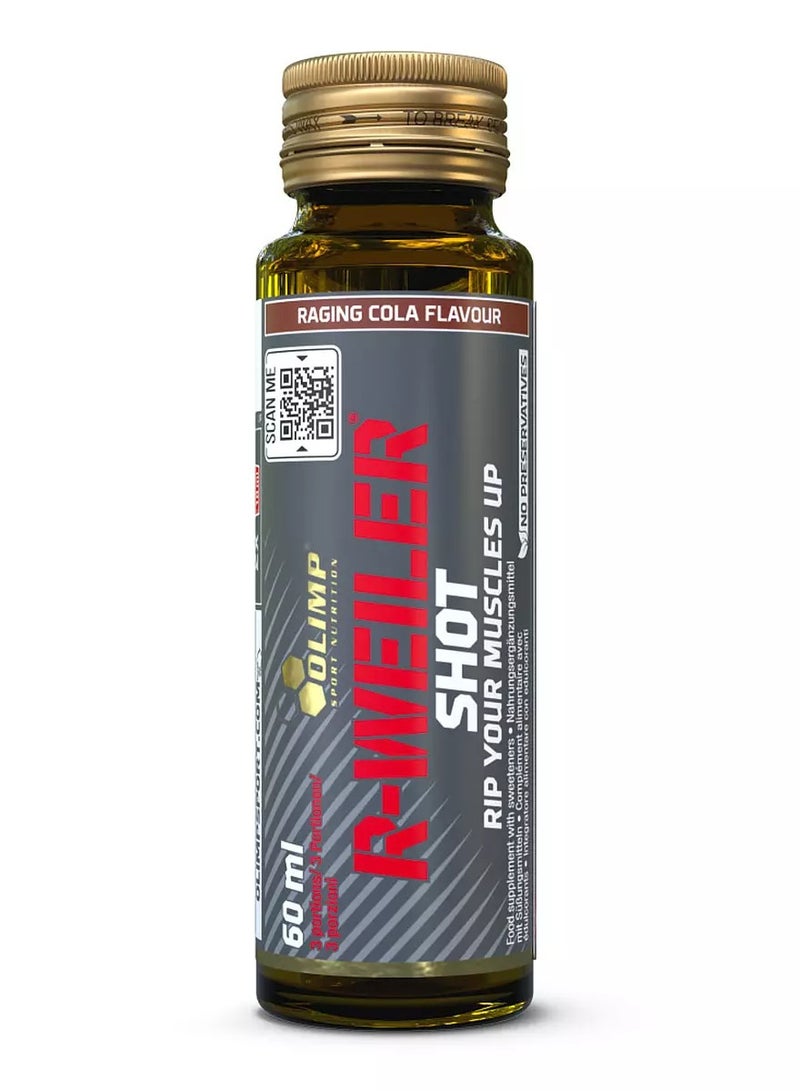OLIMP R WEILER SHOT RAGING COLA FLAVOUR 60ML