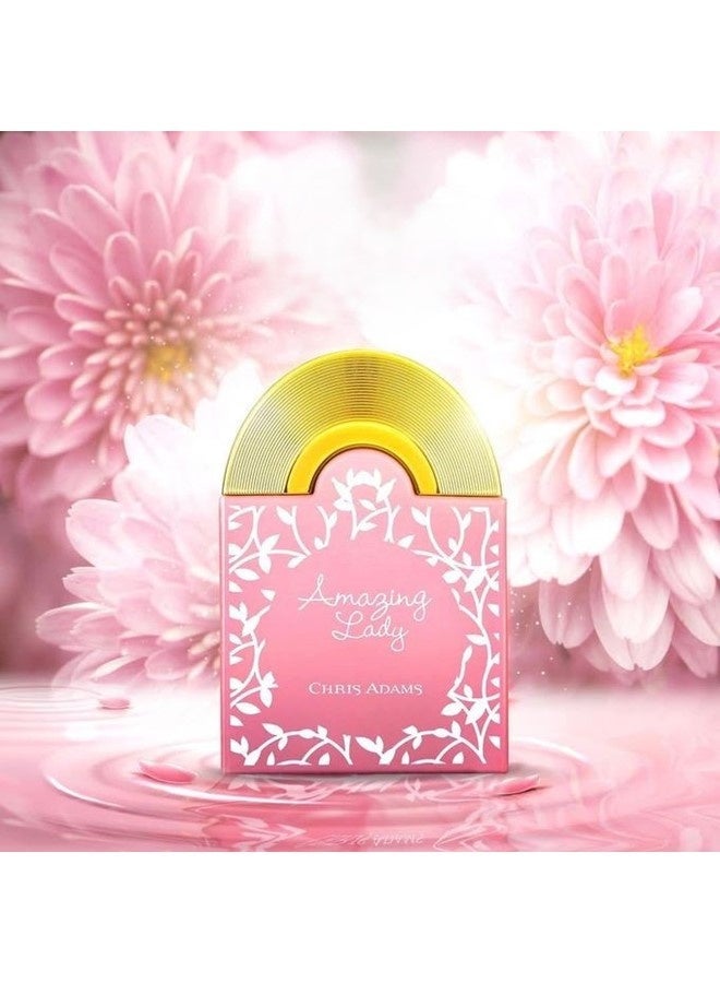 Chris Adams Amazing Lady Eau De Toilette 100ML – A Captivating Fragrance That Defines Grace, Confidence & Feminine Power - Image 2