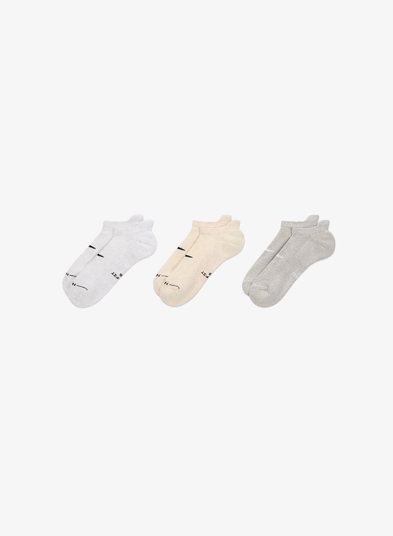 Nike 3-Pack Everyday Elevated No Show Socks - Image 1