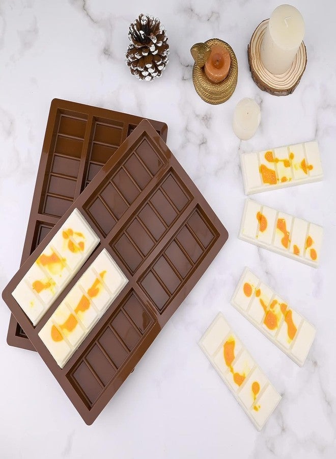 MoldBerry 6 Cavities/30 Cells Bar Hot Cadbury Dairy Milk Moulds Baking Silicone Chocolate Bar Sweet Molds Rectangle Baking Silicon Bakeware Molds Shape Wax Flexible Molds, Pack of 1 - Image 4