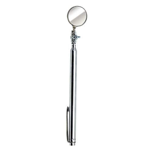 Ullman A-2T Circular Telescoping Pocket Inspection Mirror, 7/8" Diameter, 4-1/2" to 18" Extended Handle Length - Image 1