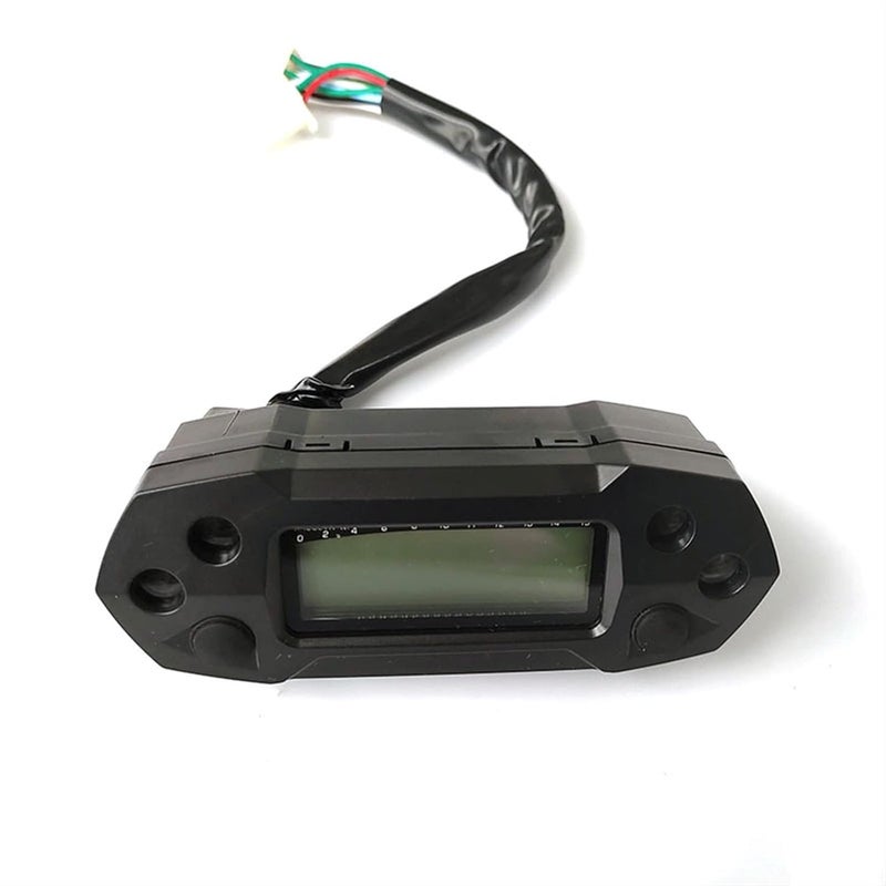 DEMULAX Universal Motorcycle LCD Speedometer - Image 1