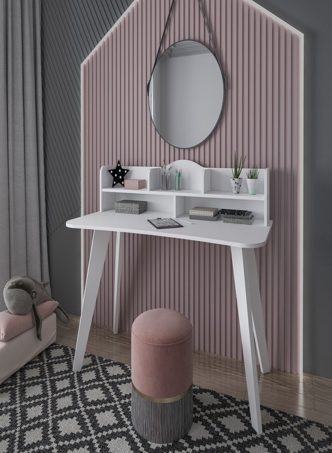 Pilati Console Table for living room. .120x99.5x60 cm. white  - Image 1