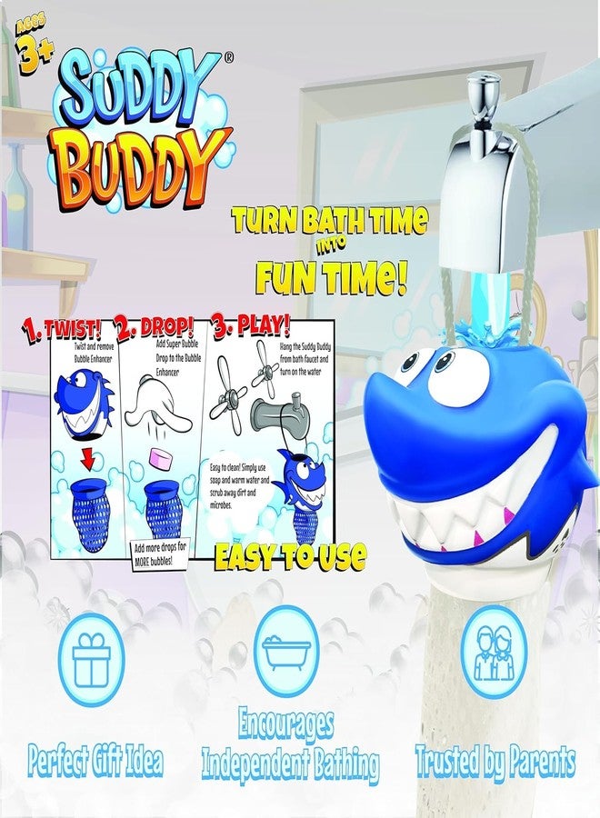 Suddy Buddy® Super Bubble Drop Refills | Fun & Easy Bath Bubbler for Kids Bubble Bath Toys 3+ | Non-Toxic, Hypoallergenic | 9 Count, Long-Lasting Fun - Image 5