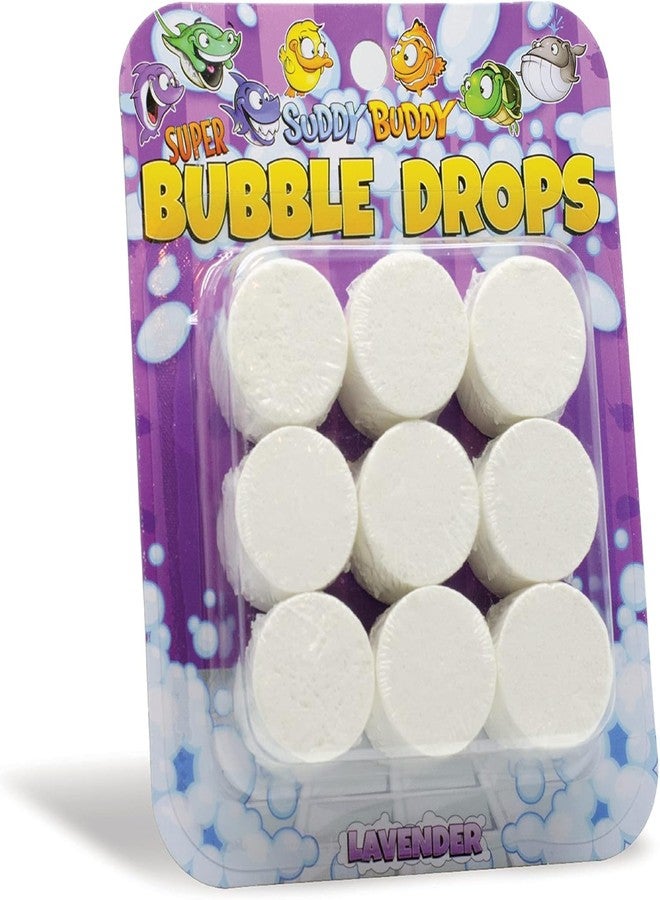 Suddy Buddy® Super Bubble Drop Refills | Fun & Easy Bath Bubbler for Kids Bubble Bath Toys 3+ | Non-Toxic, Hypoallergenic | 9 Count, Long-Lasting Fun - Image 1