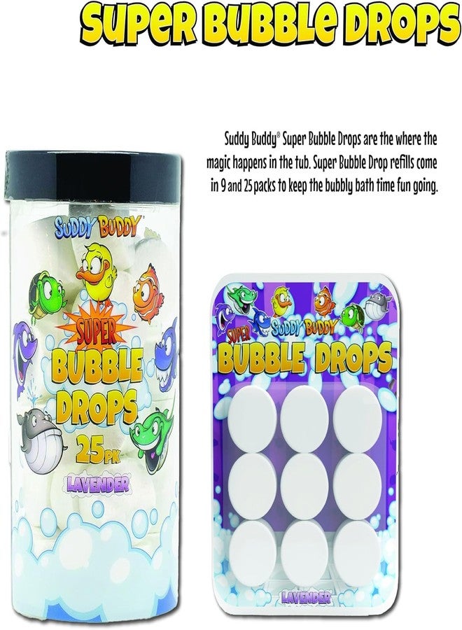 Suddy Buddy® Super Bubble Drop Refills | Fun & Easy Bath Bubbler for Kids Bubble Bath Toys 3+ | Non-Toxic, Hypoallergenic | 9 Count, Long-Lasting Fun - Image 4