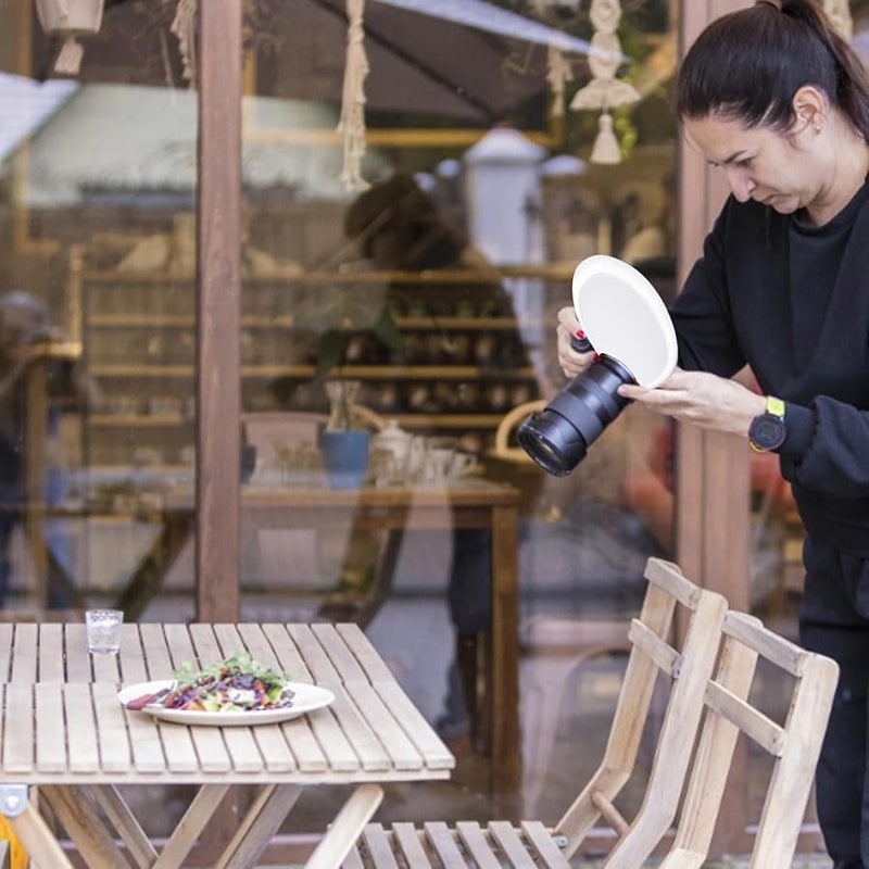 Camera Flash Diffuser Soft Light Photography Accessory Portable With Storage Bag - Image 3