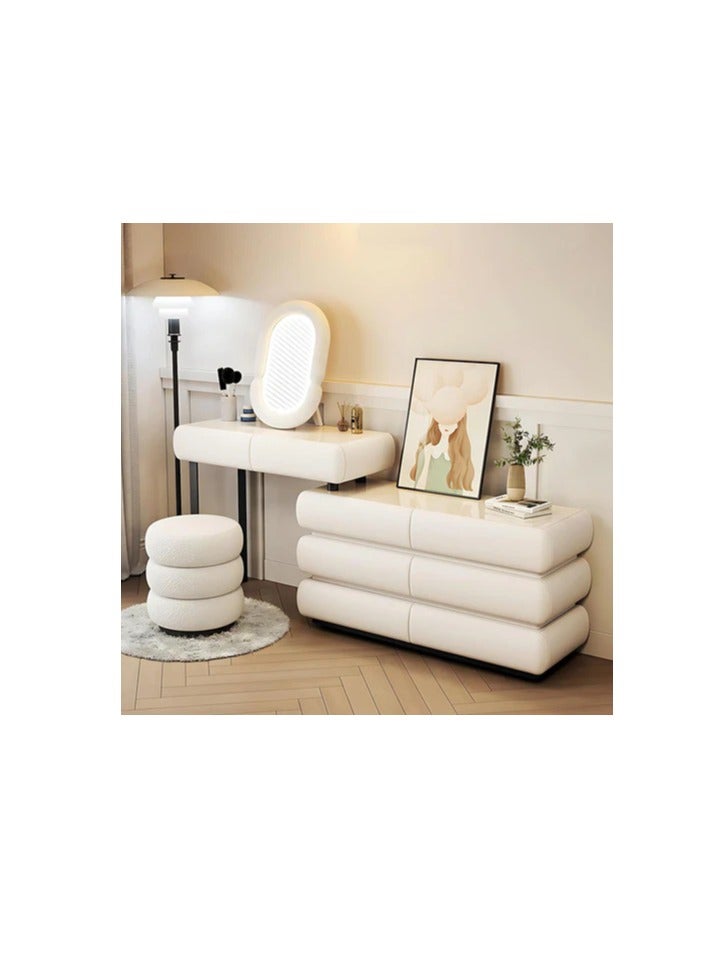 Cool Baby COOLBABY Modern Minimalist Makeup Dresser Desk for BedroomElegant Solid Wood Vanity Table - Image 3