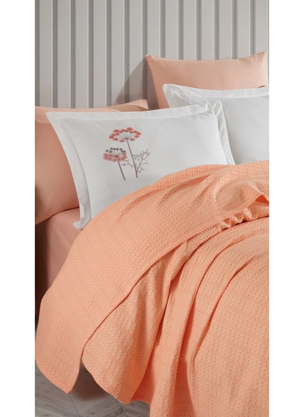 Elart Norella Bedding Set 6 Pieces Peach