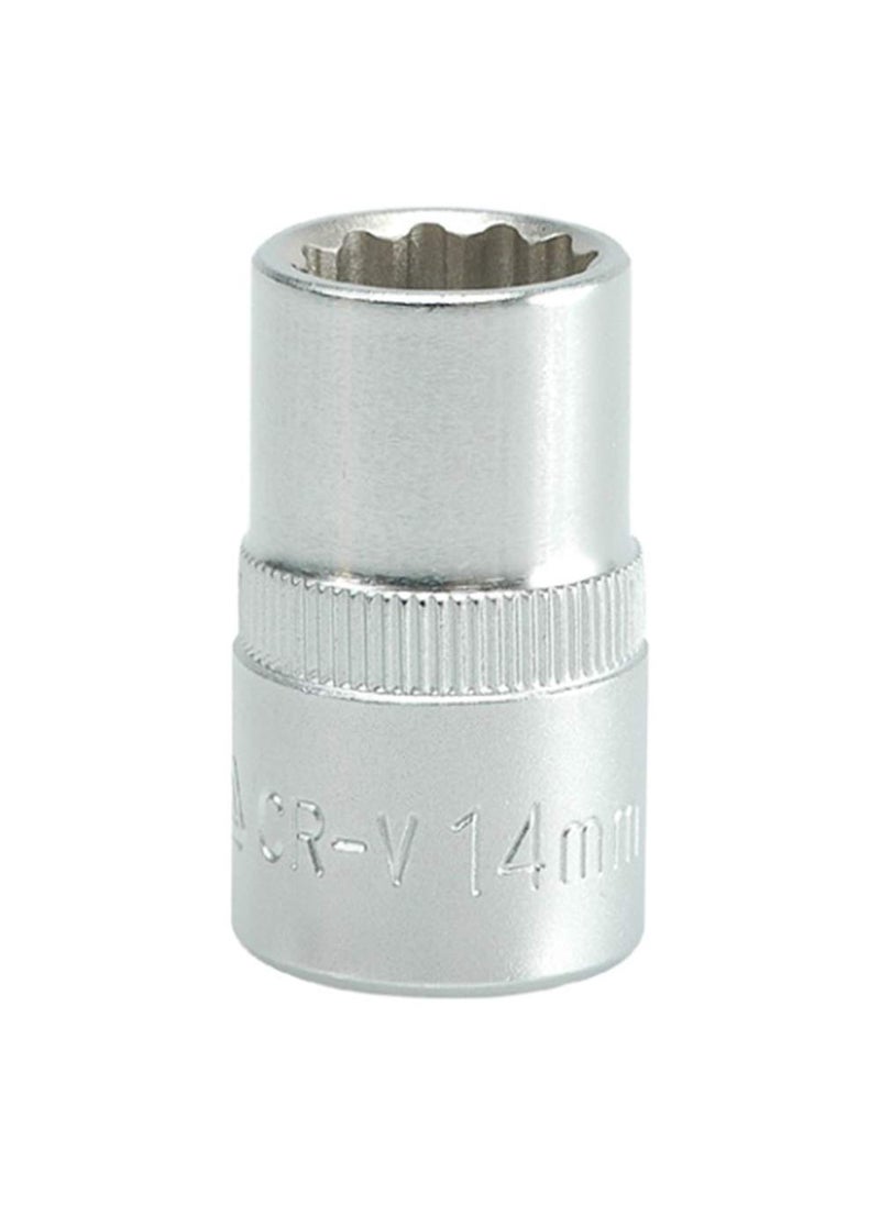 Yato Yato combo Set of 3 BiHexagonal Sockets YT127614mmYT127715mm YT127816mm with length of 38mm and 12 inch drive made of chromium VanadiumPack of 3  - Image 2