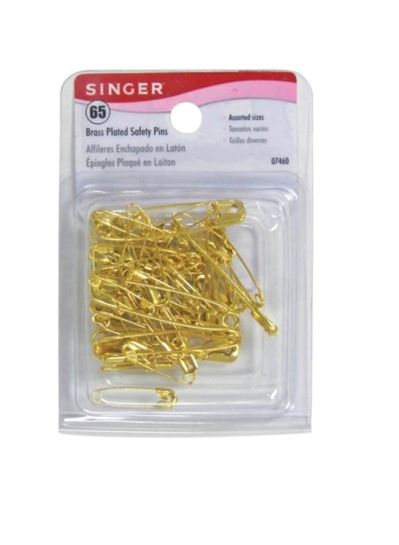 Singer Safety Pins Sizes 1 To 3 65pc - Image 3