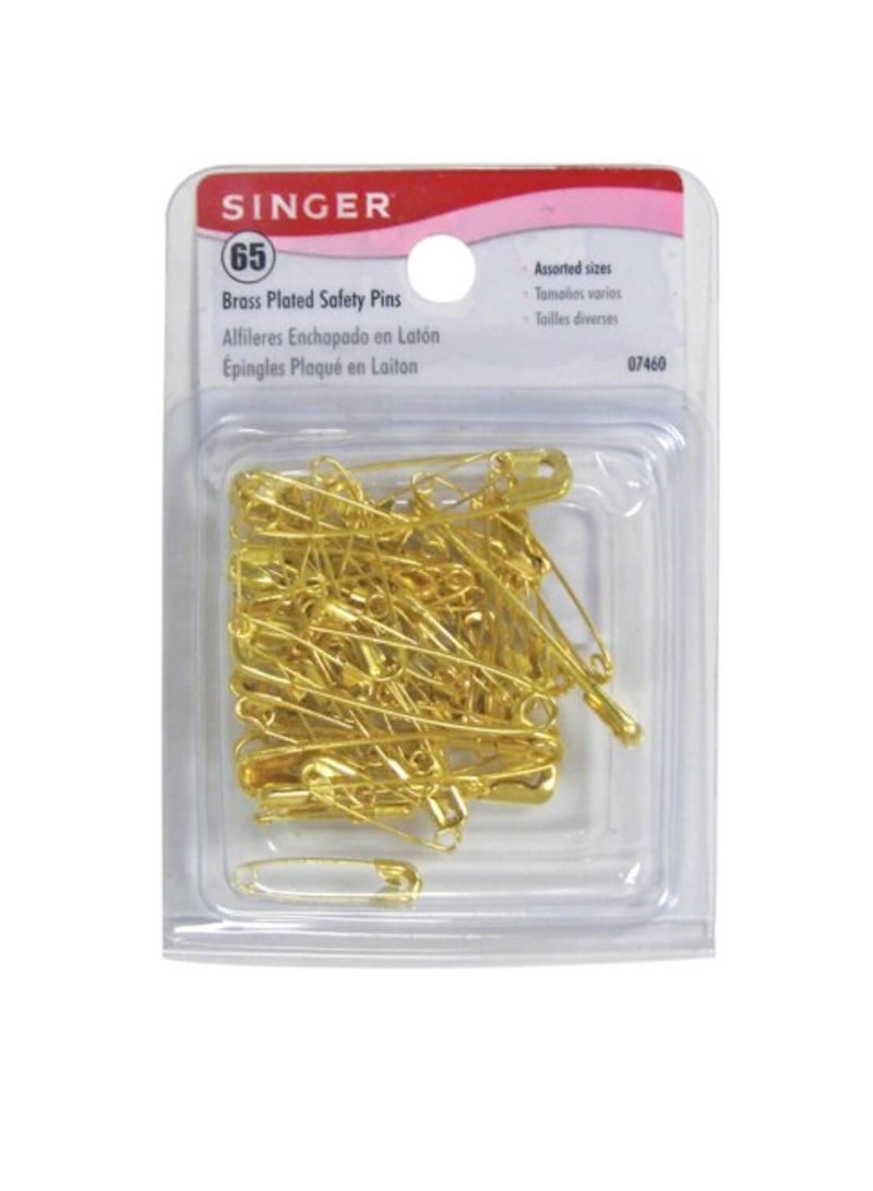 Singer Safety Pins Sizes 1 To 3 65pc - Image 2