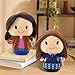 Hallmark itty Bitty Gilmore Girls Plush Toys Lorelai and Rory Set of 2 4 Mini Stuffed Animals Mom Gift for Mothers Day - Image 4