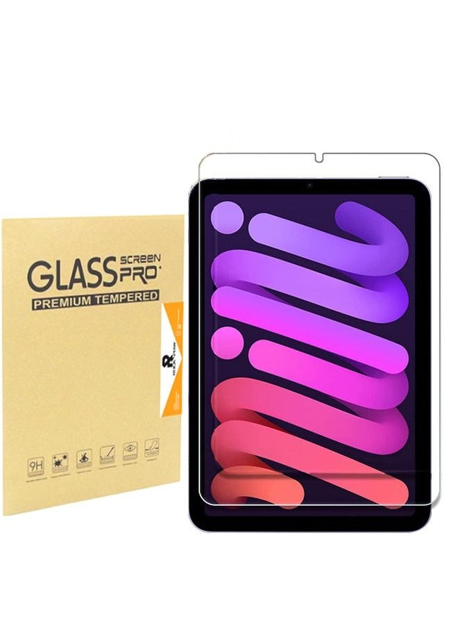 Rock Pow - 1PC Screen Protector for  iPad Mini 7 A17 Pro 2024/iPad Mini 6 2021 8.3 Inch iPad Mini 7th/6th Gen Case, for iPad Mini 8.3" 7th Gen A2995/A2996/A2993/6th Gen A2567 A2568 A2569, Anti Scratch Tempered Glass Screen Film Guard - Image 1