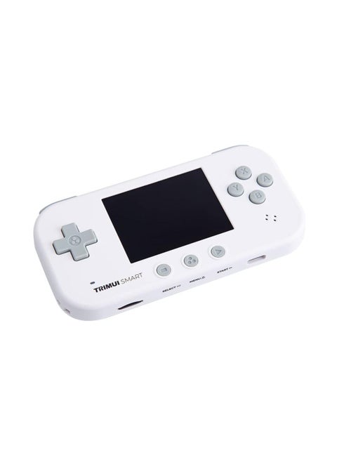 TRIMUI Smart Handheld Retro Game Console with Built-in 6575 Games Linux System 2.4-Inch, with 64G TF Car(White)