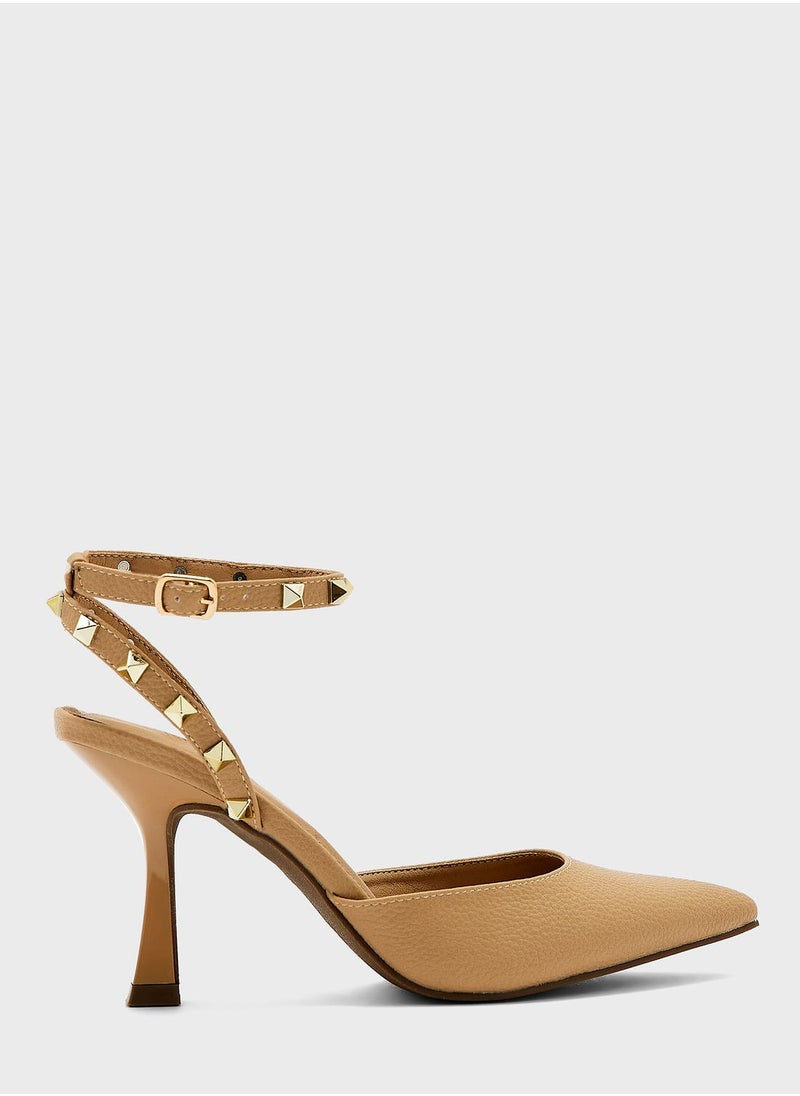 MENBUR - Pointed Toe High Heel Sandals - Image 1