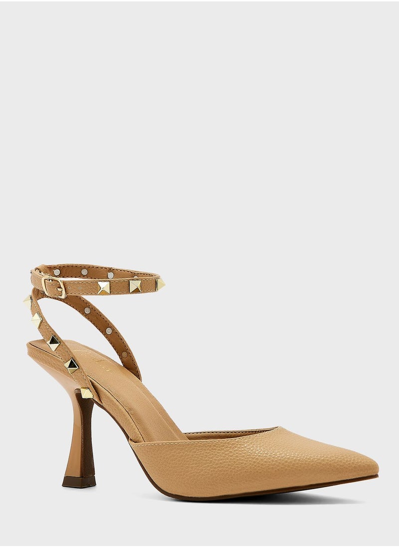 MENBUR - Pointed Toe High Heel Sandals - Image 1