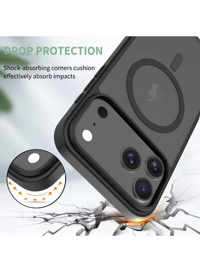 NIBEMINENT All Inclusive Airbag Scrub Protection Case With Magsafe For iPhone 14, Black - Image 2