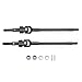 FACCNOY CNC Hard Steel Front CVD Drive Shaft for 110 Axial SCX10 I Straight Front Axle RC Crawler Car Replacement Upgrade Parts - Image 3